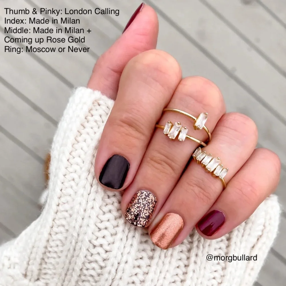 Color Street Mystery Bundle (5 NWT Sets) | Glitter Holiday Retired Solid Mix - Picture 5 of 8